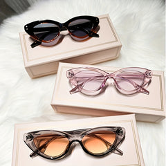 Gradient Cat Eye Sunglasses UV Protection Shades for Women