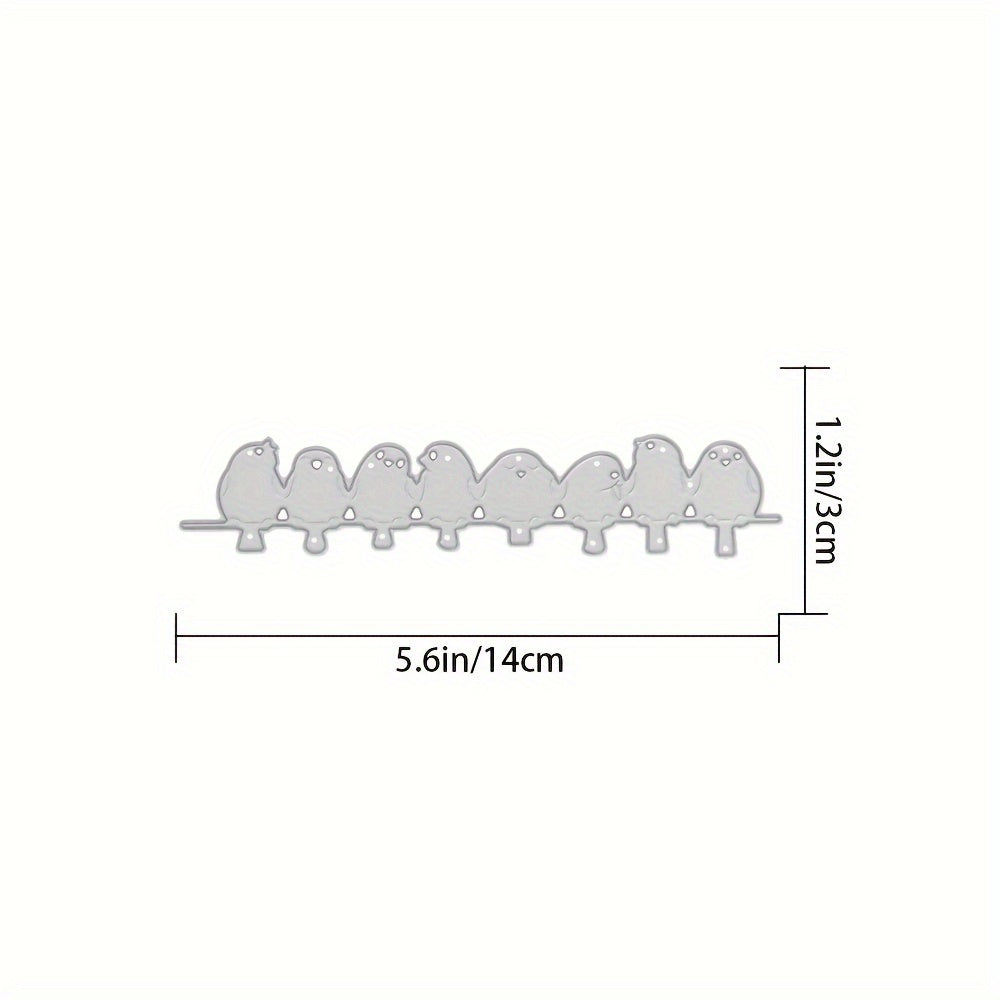 Birds Metal Cutting Die Scrapbook DIY Albums Embossing Stencils