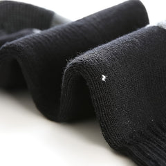 2 Pairs Men's Mid Crew Sport Socks Sweat Absorbing Cotton Blend