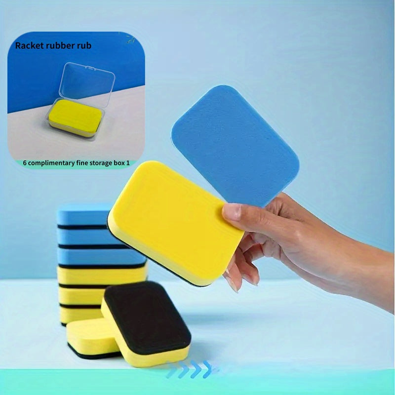 Soft Table Tennis Racket Cleaner Sponge Maintenance Nursing Sponge