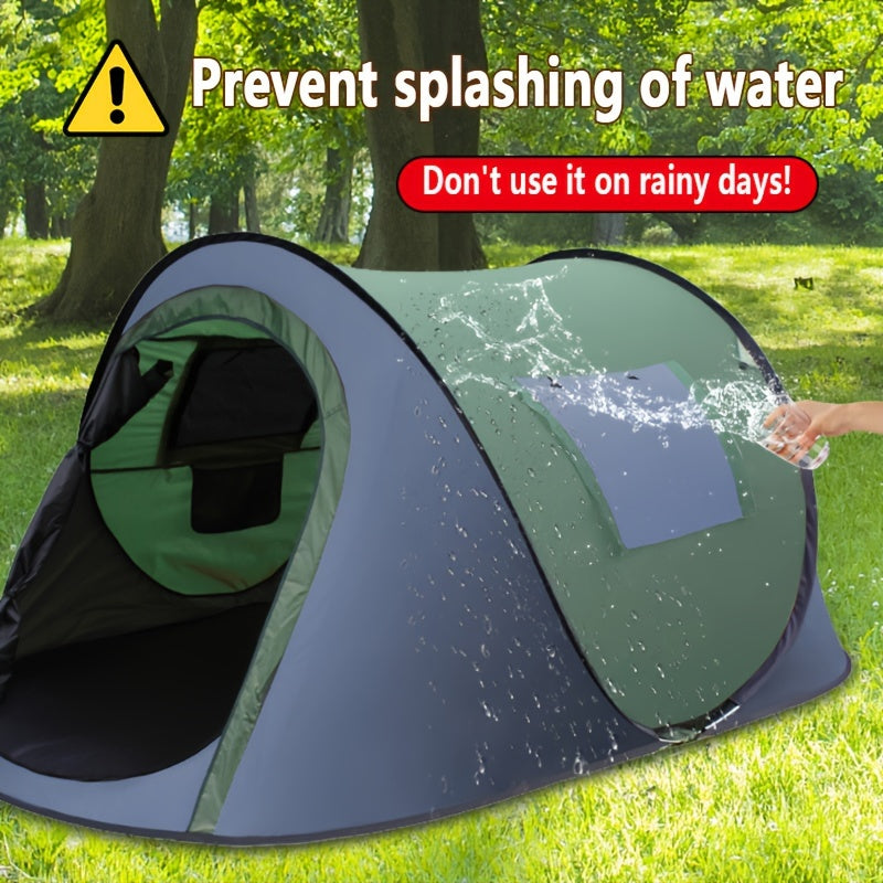 Portable Automatic Camping Tent Quick Opening For Camping Hiking