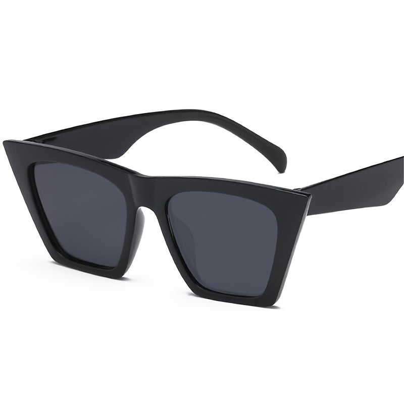 Vintage Thick Cat Eye Sunglasses Retro Eyewear