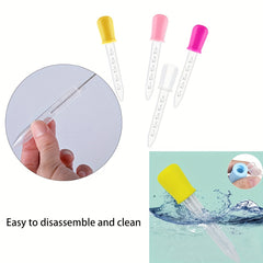 Silicone 5 ML Clear Liquid Medicine Eye Dropper for Candy Mold