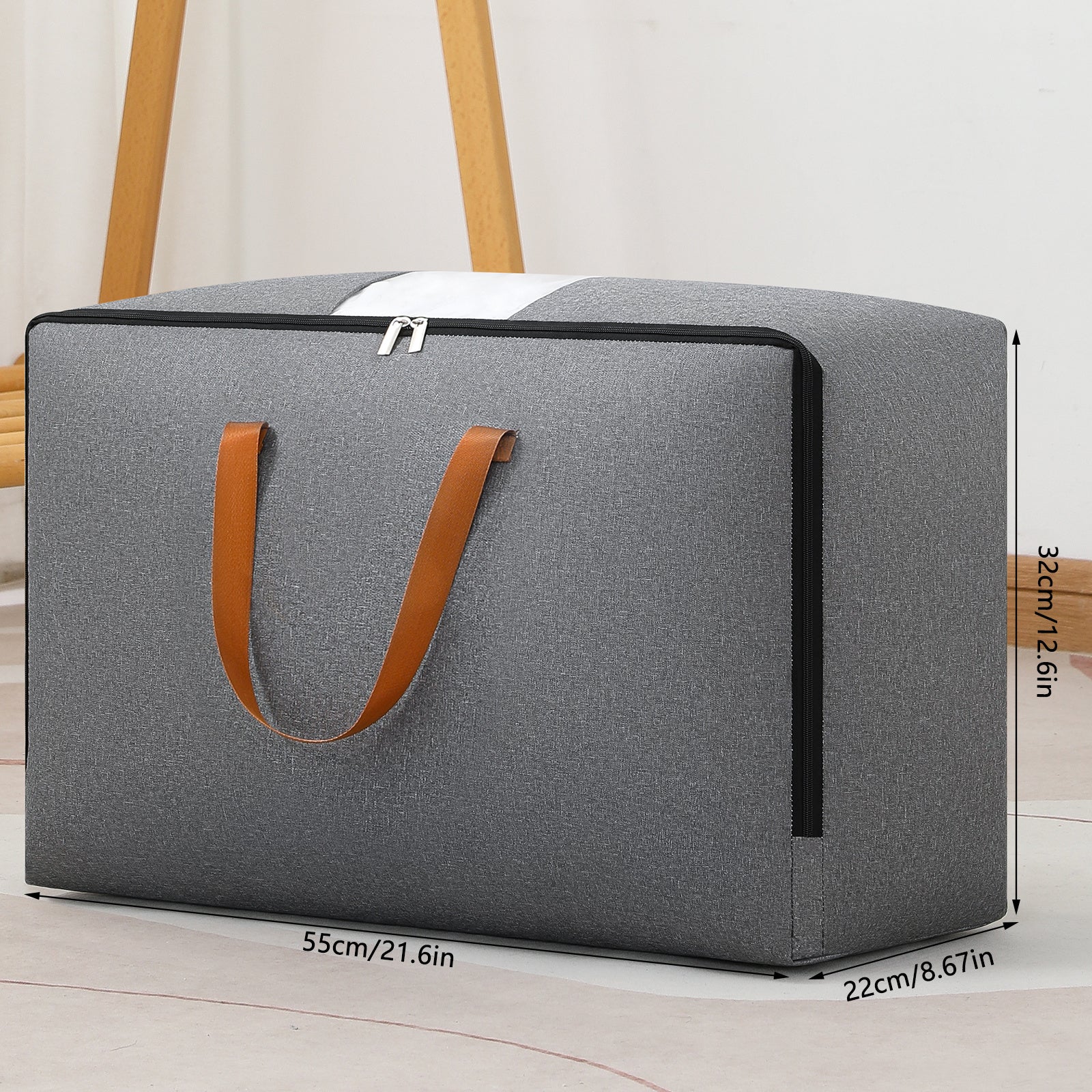 XL Quilt Storage Bag with Transparent Window