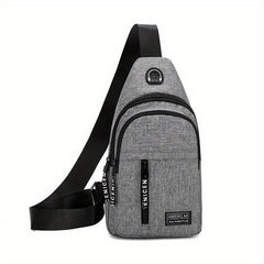 Men's Crossbody Chest Bag Sling Bag For Outdoor Sports Travel