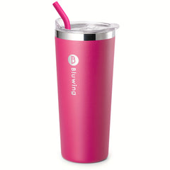 Bluwing 24oz Stainless Steel Tumbler Wide Mouth Water Bottle