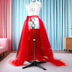 Detachable 3 Layer 1.5M Half Skirt for Performances & Photoshoots