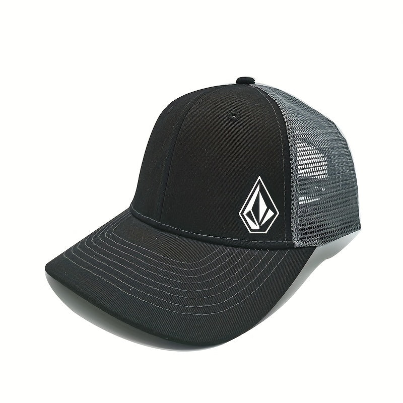 Adjustable Sunshade Baseball Cap Multicolor Print Outdoor Sport