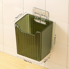Wall Mounted Ginger Garlic Storage Basket Shelf