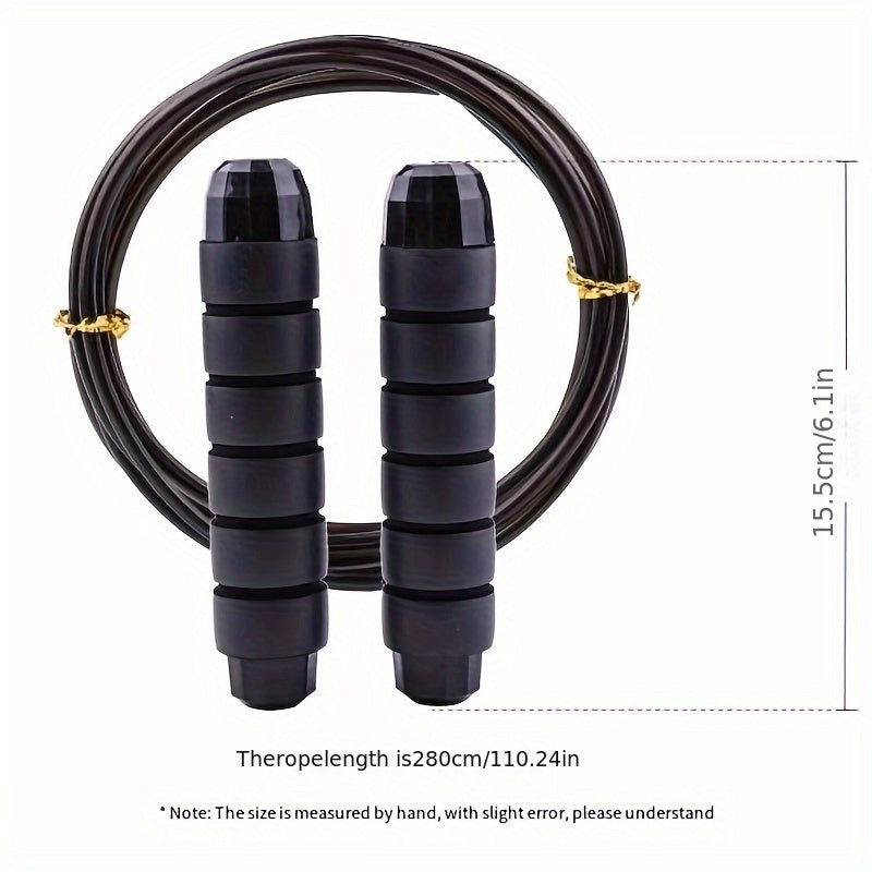 Weighted Skipping Rope for Fitness Exercise and Weight Loss
