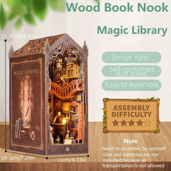 3D Dollhouse Kit Decorative Style Architectural Building Craft