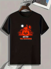 Halloween Nightmare Men's Sports T-shirt Graphic Tee