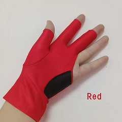 1pc Billiard Three finger Gloves Cotton Non slip Pool Gloves For Left Hand