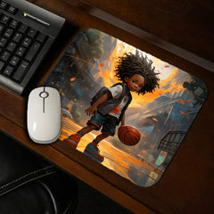 Smooth Textured Square Mouse Pad 25x25 - Non Slip Base