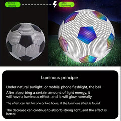 No 5 Luminous Football Night Training Competition Ball