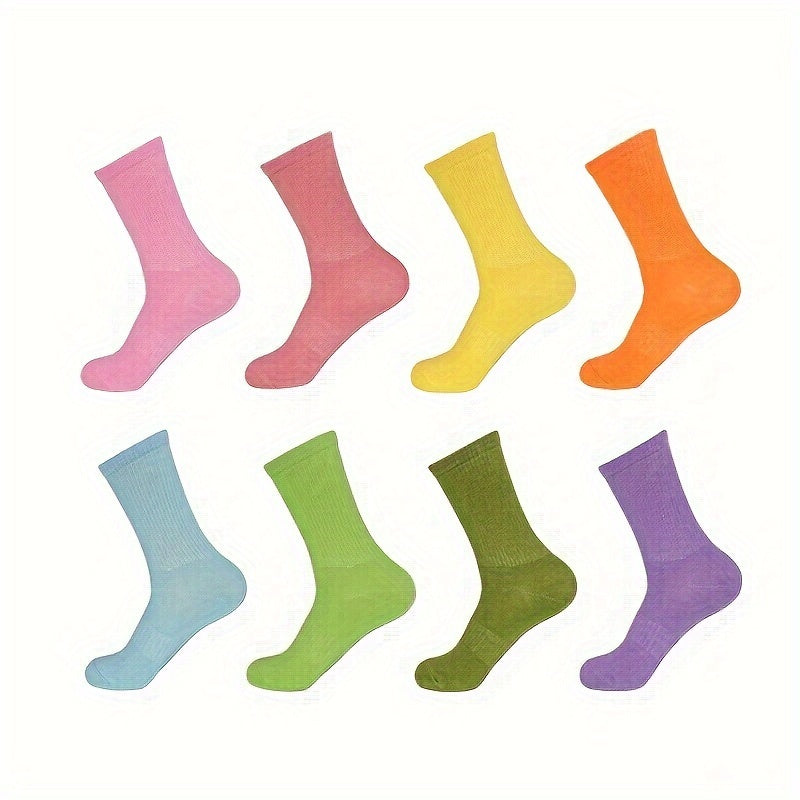 Cute Candy Knitted Socks for Teens