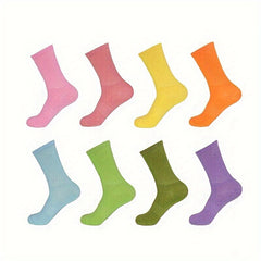 Cute Candy Knitted Socks for Teens