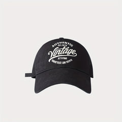 Summer American Retro Soft Top Baseball Hat Men's Sunshade Sunscreen Peaked Cap