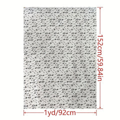 1yd Chiffon Fabric DIY Clothing Pants Dress Bedding Fabric Cut Size