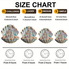 Wooden Jigsaw Puzzle Pearl Castle 1 Unique Animal Shaped Brain Teaser