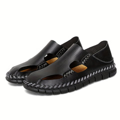 Men's Stitched Sandals - Assorted Colors Casual Walking Shoes