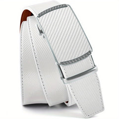 Men's Ratchet Belt Dress 4 Leather Jeans Micro Adjustable Belt
