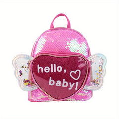 Sequin Wings Backpack for Little Boys and Girls