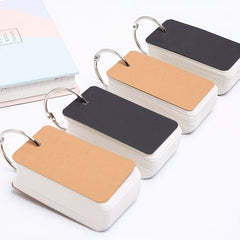 Portable Memory Loop Buckle Hard Card Paper