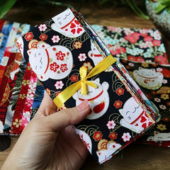 5pcs Cotton Fabric Bundles for DIY Patch Sewing