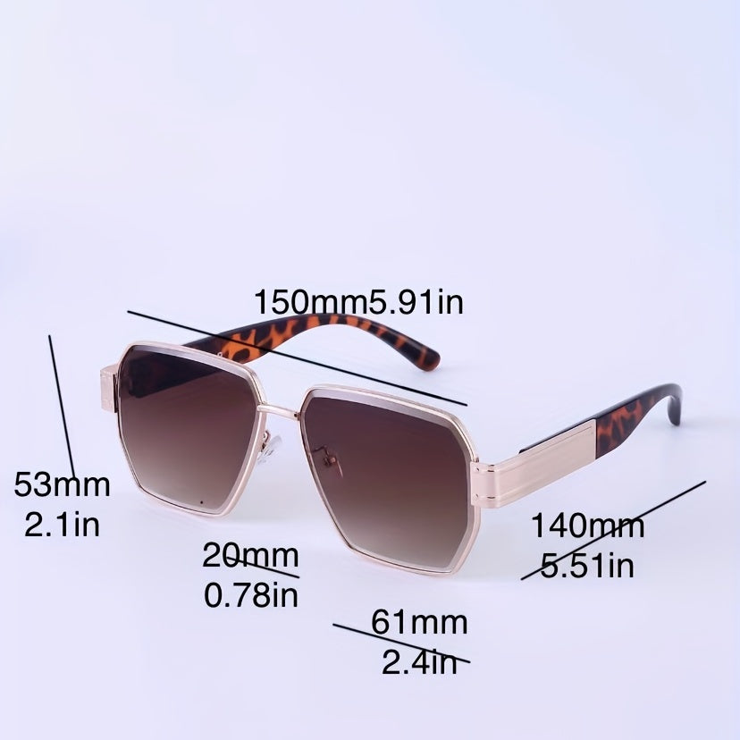 Men's Square Polarized Sunglasses UV Protection