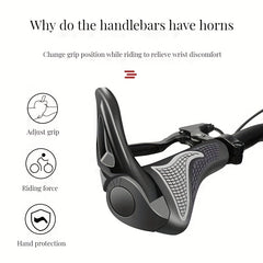 Mtb Bike Ergo Rubber Meat Ball Cover Horns Pair