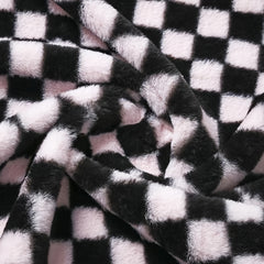 Rabbit Fur Soft DIY Quilt Single Set Fabric DIY Throw Pillow & Tablecloth
