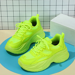 Breathable Chunky Sneakers Lightweight Running Shoes