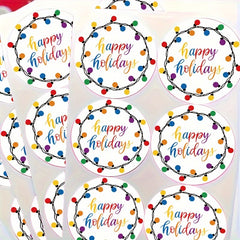 60pcs Thank You Stickers 2inch Self Adhesive Sealing Labels Packaging Stickers