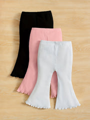Toddler Flared Pants Casual Trousers for Girls
