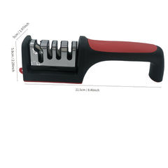 Portable 4 Stage Kitchen Sharpener Stone Whetstone