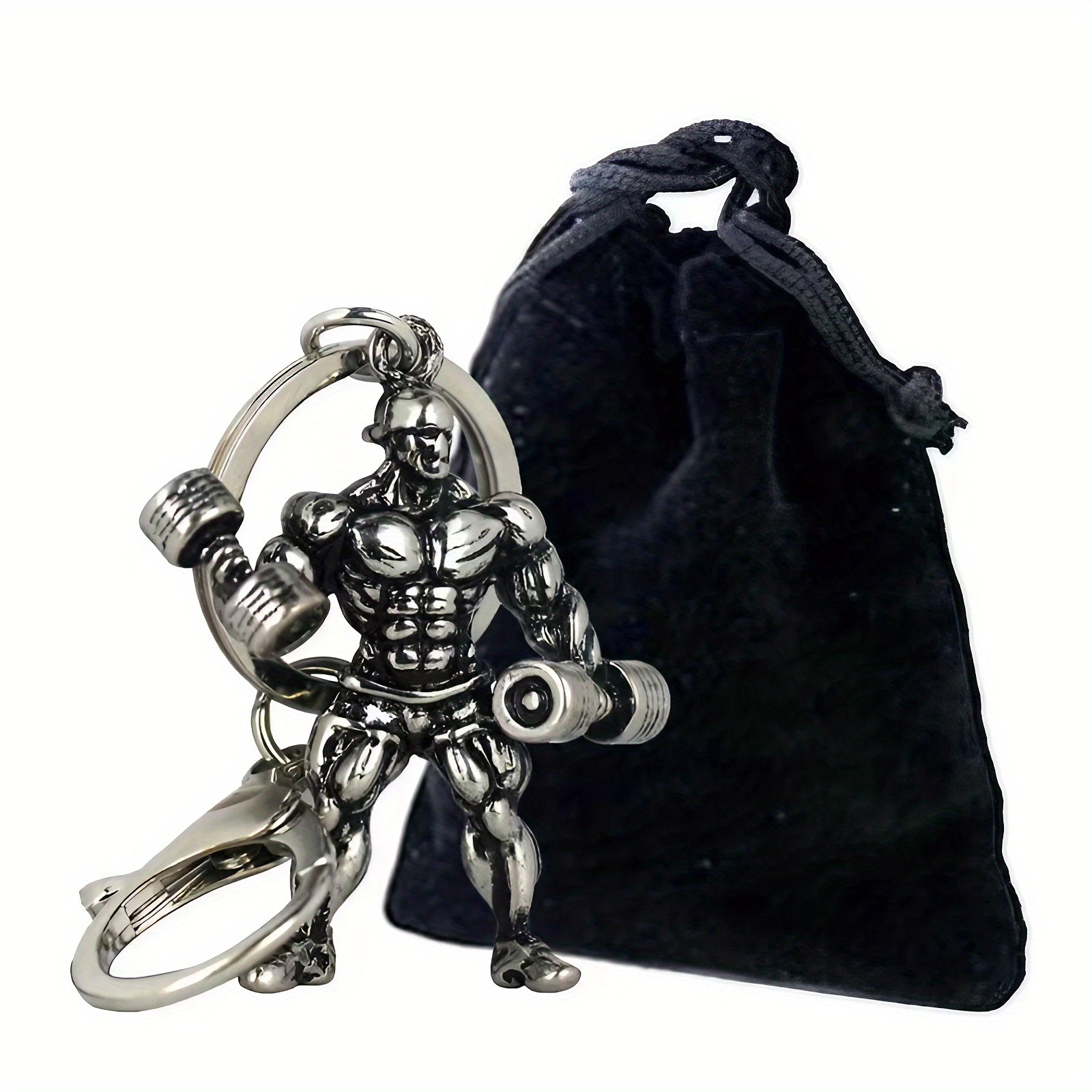 Sports & Fitness Metal Keychain Decoration Small Pendant for Schoolbag