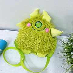 Cartoon Plush Doll Messenger Bag Shoulder Bag Holiday Gift For Girls
