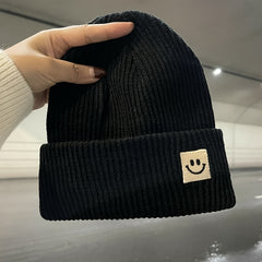 Winter Knitted Beanie Hat Ear Protection Warm Hat