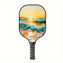 2pcs Fiberglass Pickleball Rackets & Balls Set for Competitive Sports