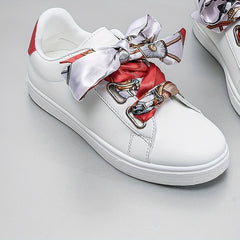 Women's Anti Slip Skate Shoes Round Toe Sneakers