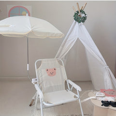 Portable Cartoon Animal Beach Chair for Kids - Perfect for Beach Holidays
