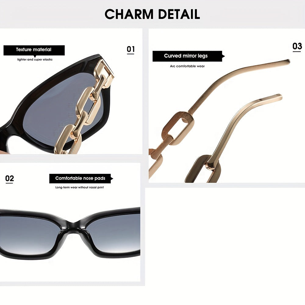 Cat Eye Sunglasses Gradient Lens Glasses UV400