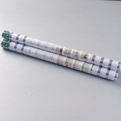 Striped Frosted Glass Window Sticker Insulation Film