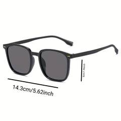 2023 Brown Sunglasses Retro Square Frame Sunglasses for Men