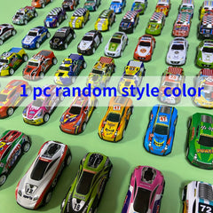 5-20pcs Pull Back Toy Cars Alloy Metal Die Cast Race Cars