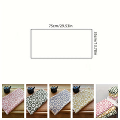 Flower Pattern Hand Towel Coral Fleece Soft Skin-friendly Face Towel