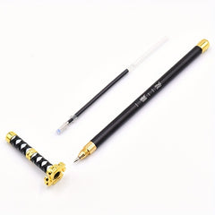 Samurai Metal Gel Pen Drifting Universal Cartoon Decompressing Pen
