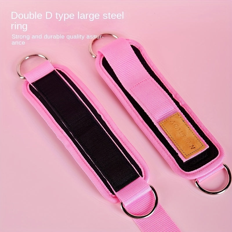 Adjustable Ankle Strap D-Ring Weighted Training Pull Belt