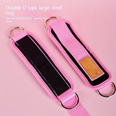 Adjustable Ankle Strap D-Ring Weighted Training Pull Belt